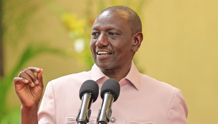 File image of President William Ruto.